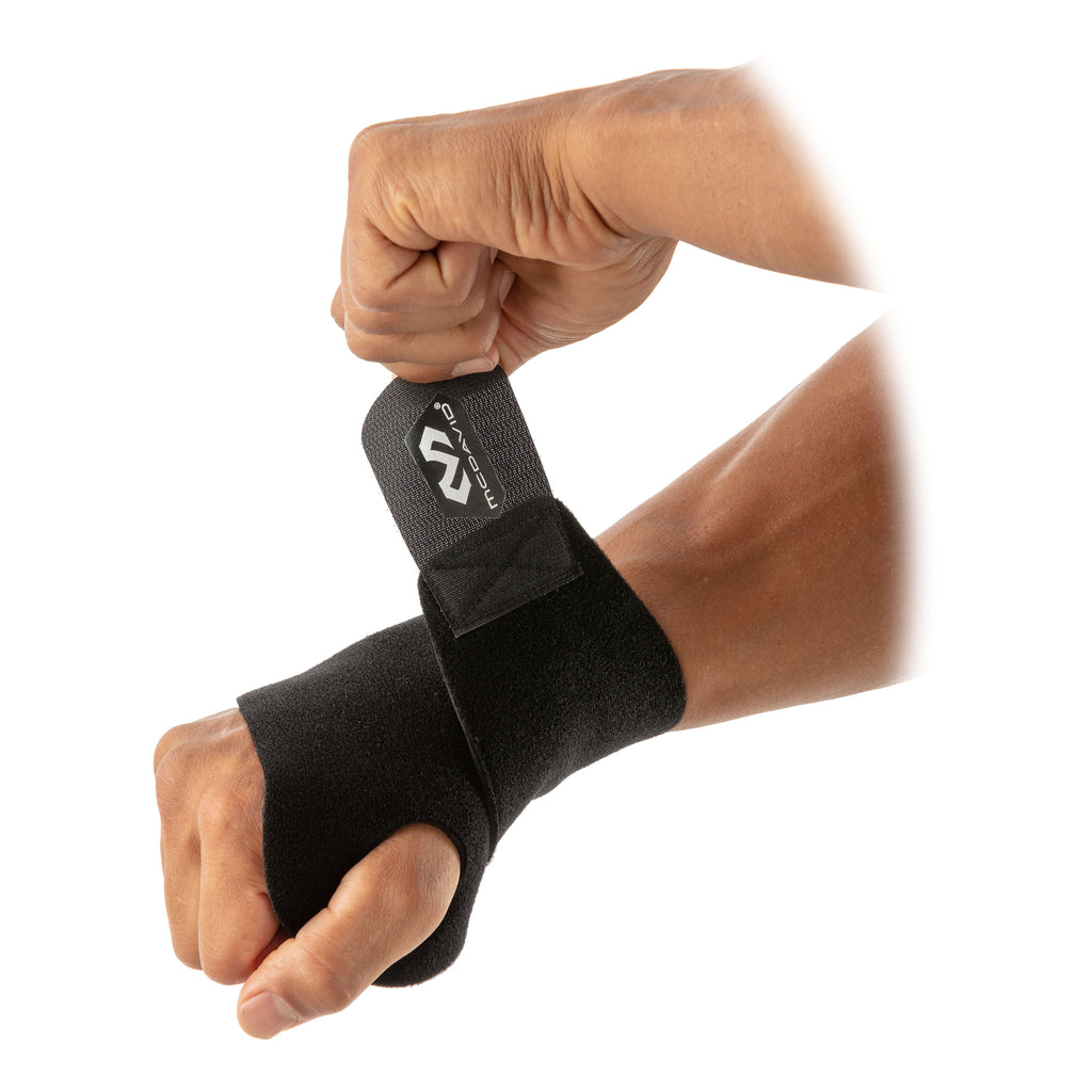 Sport Wrist Wrap, Black, Adjustable, One Size Fits Most