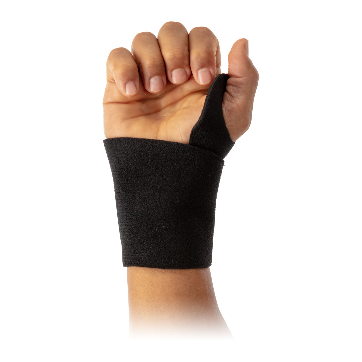 Sport Wrist Wrap, Black, Adjustable, One Size Fits Most