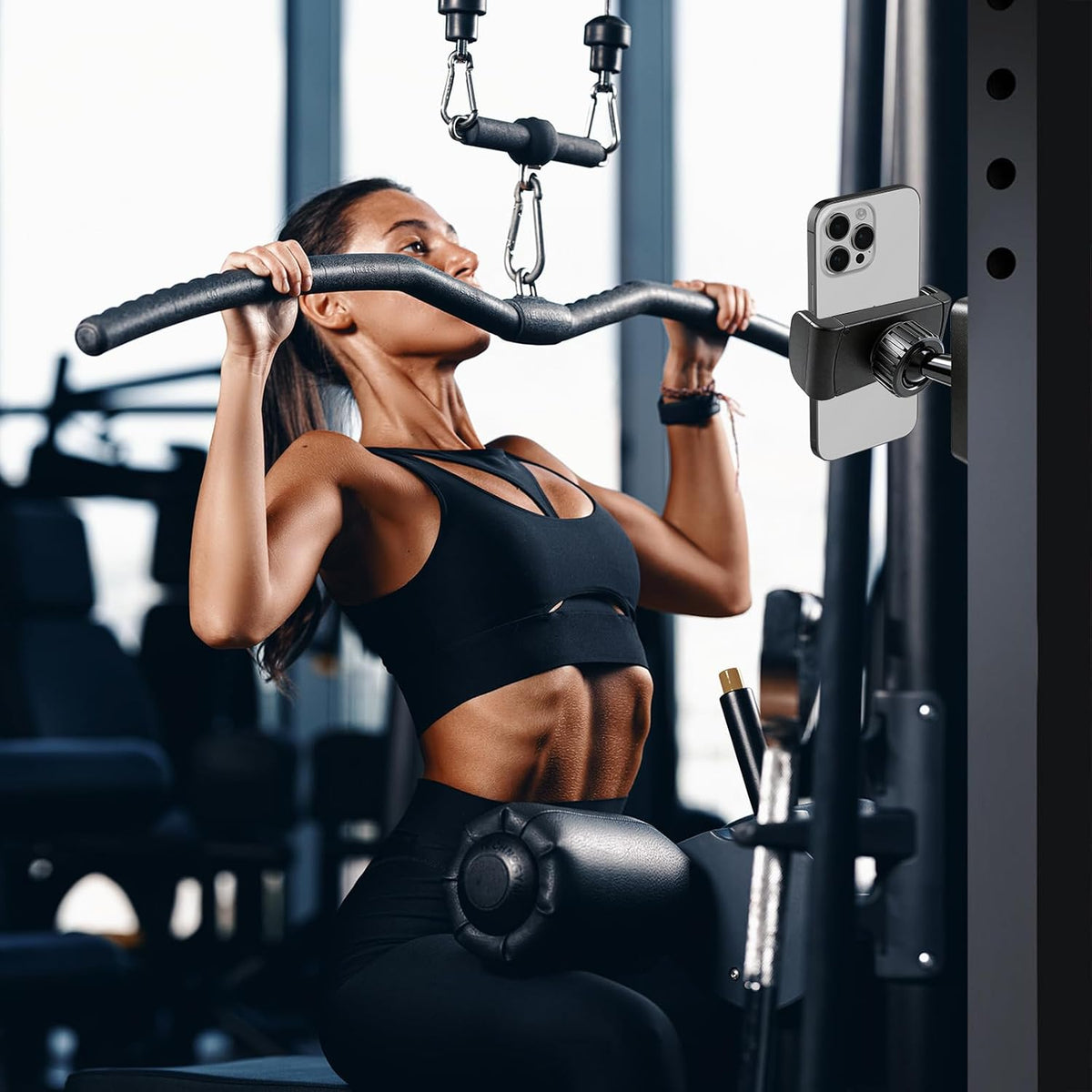 Magnetic Phone Holder for Gym, 8Xn52 Strong Magnet Base